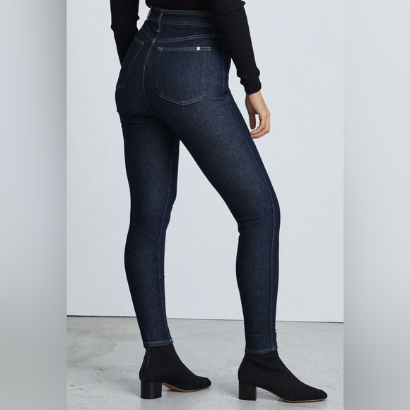 NEW! Everlane The Way High Skinny Jean Dark Indigo SZ 27 Regular - Picture 3 of 14